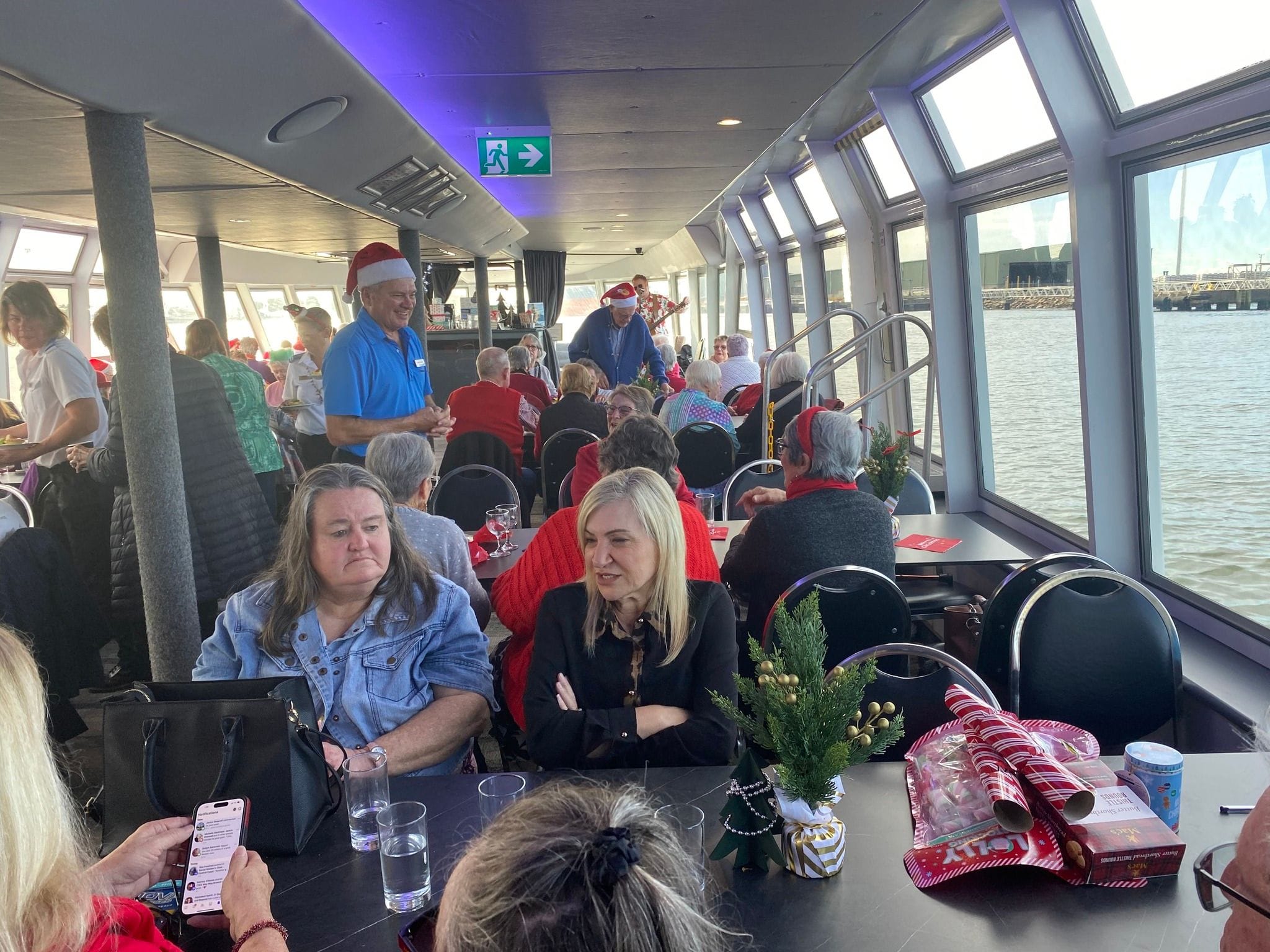 Christmas in July with Nova Cruise on Newcastle Harbour Image -6691a4104828f