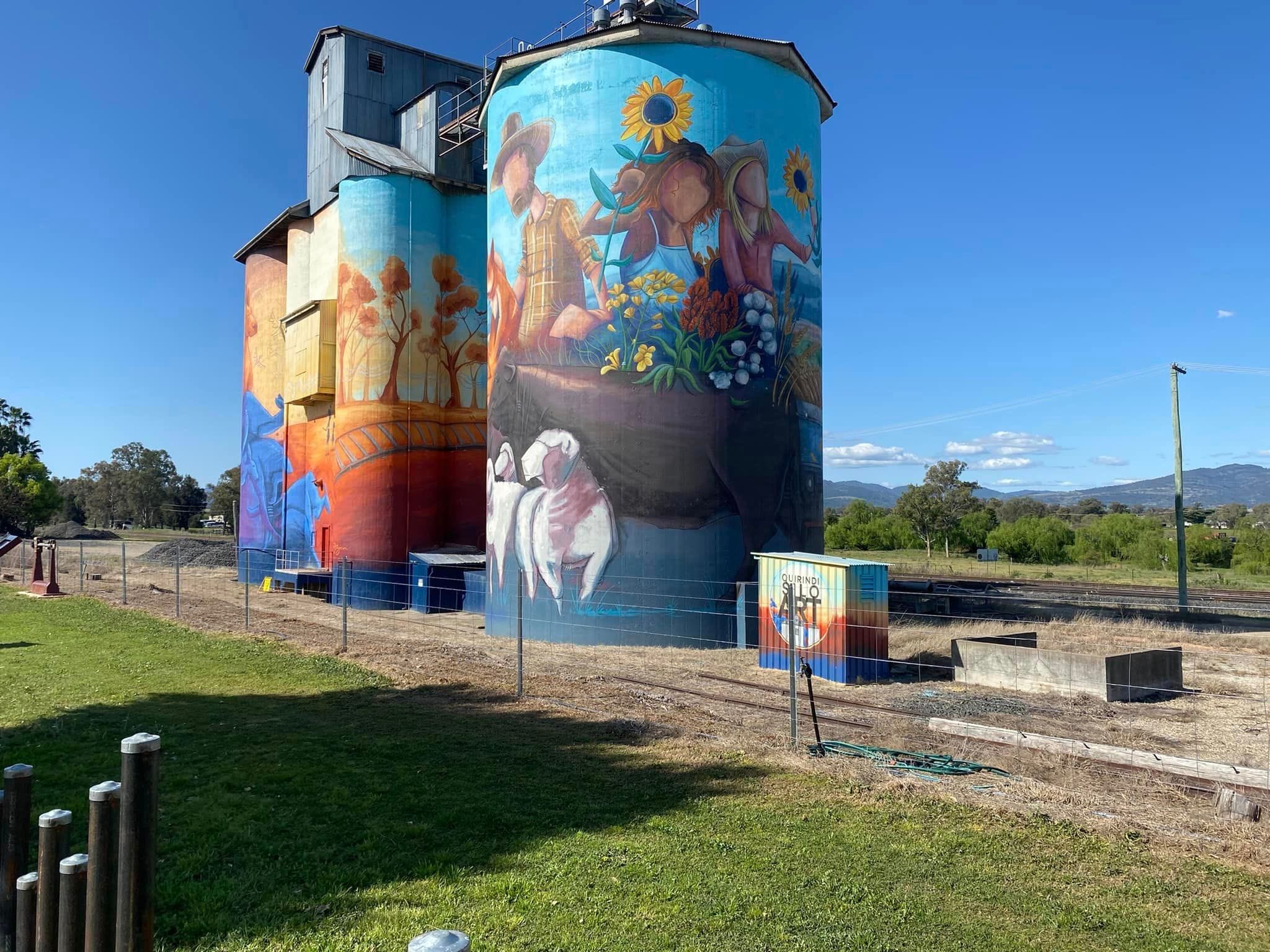 Quirindi Silo Art Image -66f51fd290847