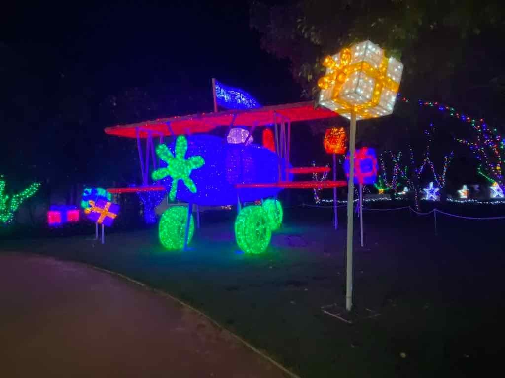 Brentwood Village Probus Group - Hunter Valley Gardens Christmas Lights Image -673674709d2ef