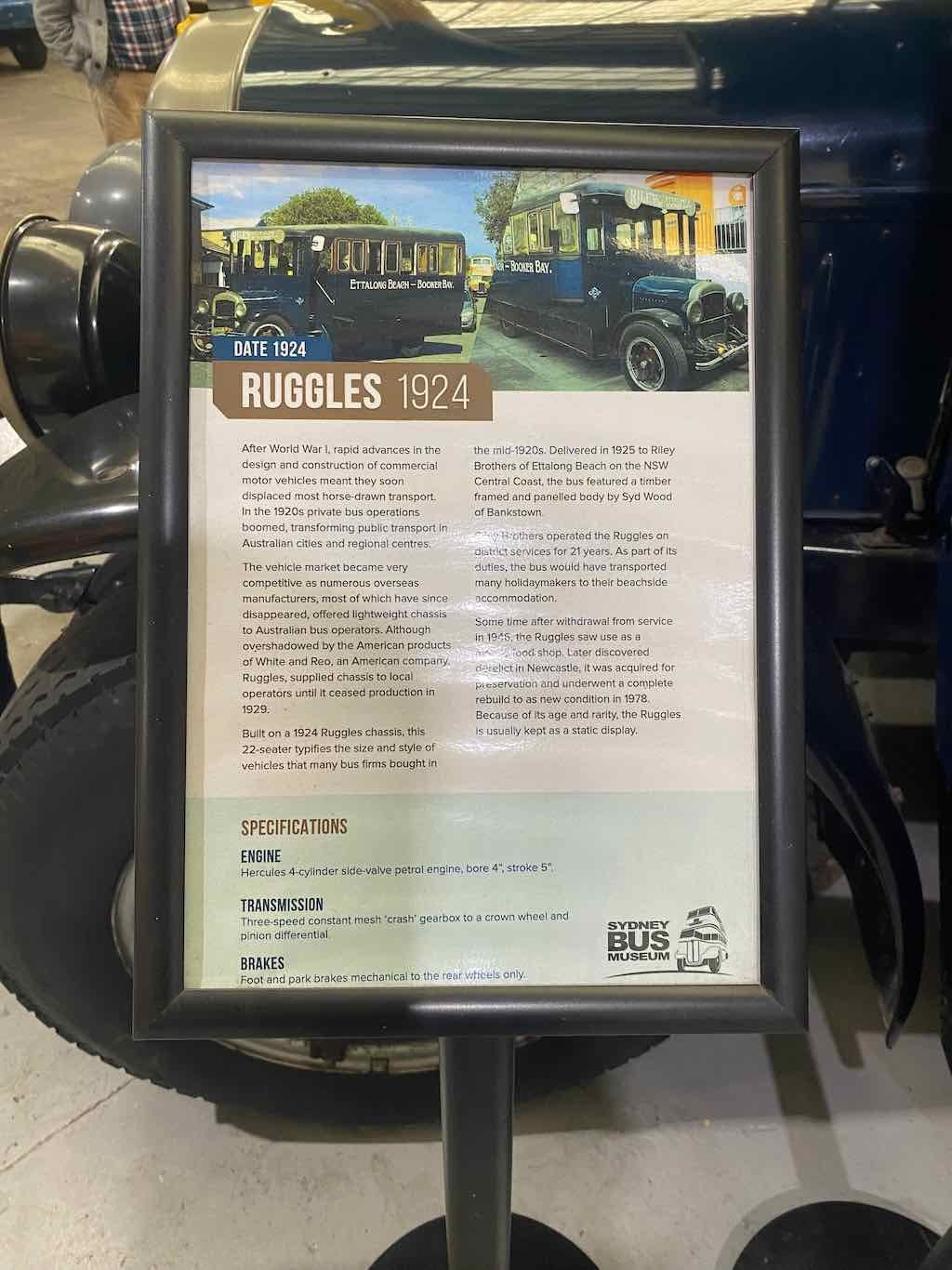 Monday 15th August 2025 Sydney Bus Museum Public Day Tour Image -689fb05cce919