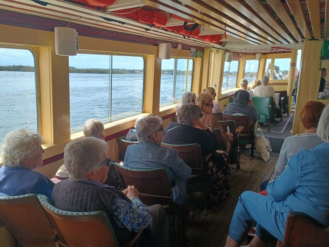 Tuesday 7th October 2025 : PDT Tea Gardens Ferry Image -68eb0742dca4b