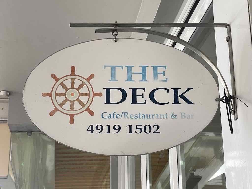 Lovely Lunches : The Deck Cafe Soldiers Point Image -6a53512061ef7