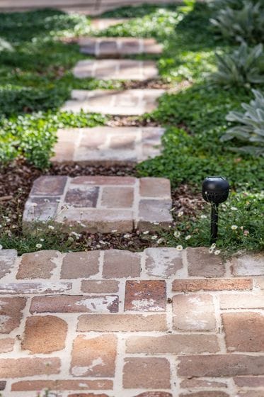 Recycled Brick Paving Image -6465931fa6dce