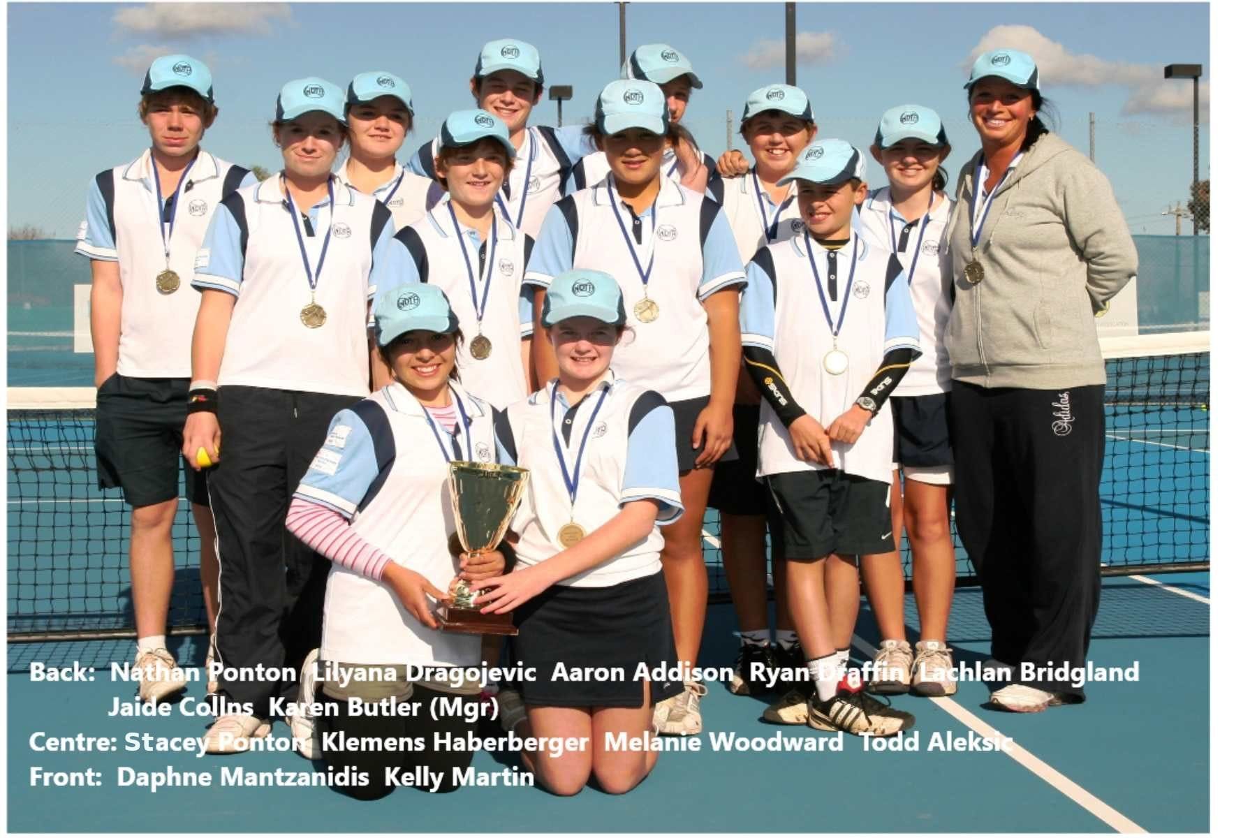2010 Pat Cash Cup Winners