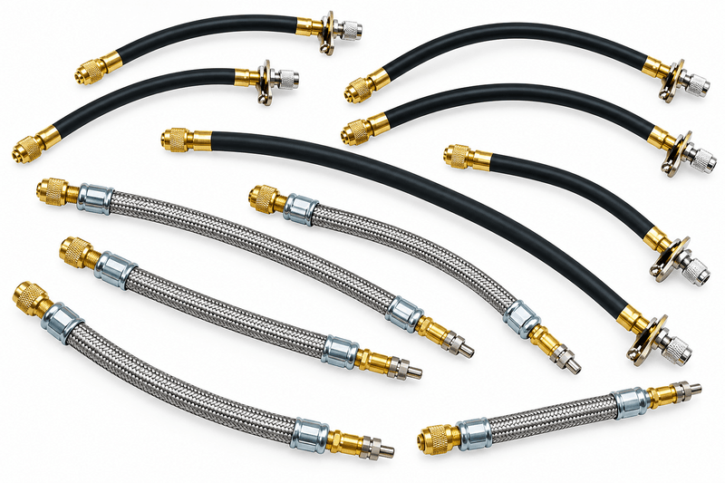 Flexible Tyre Valve Extensions & Fasteners