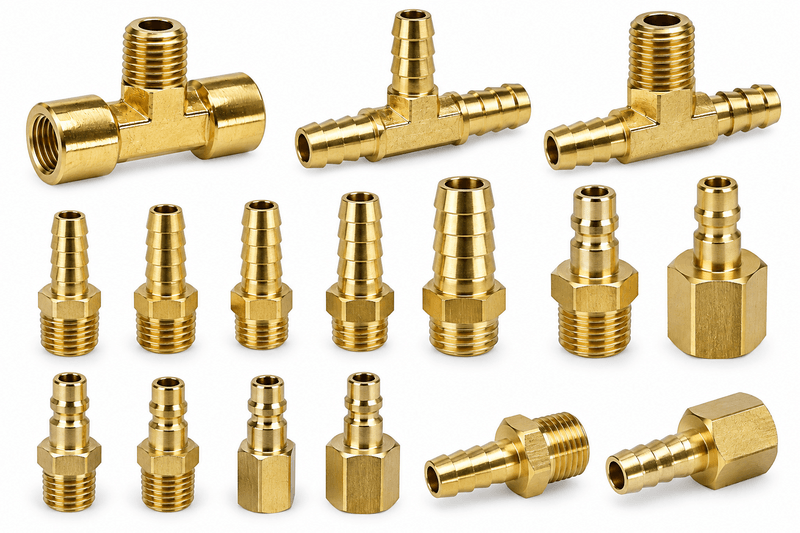 T-Pieces/Hose Barbs/Reduces/Adaptors
