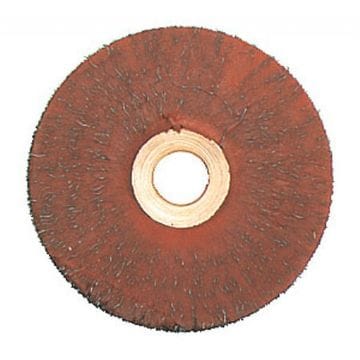 Wire Brush Rubber Bonded 75mm