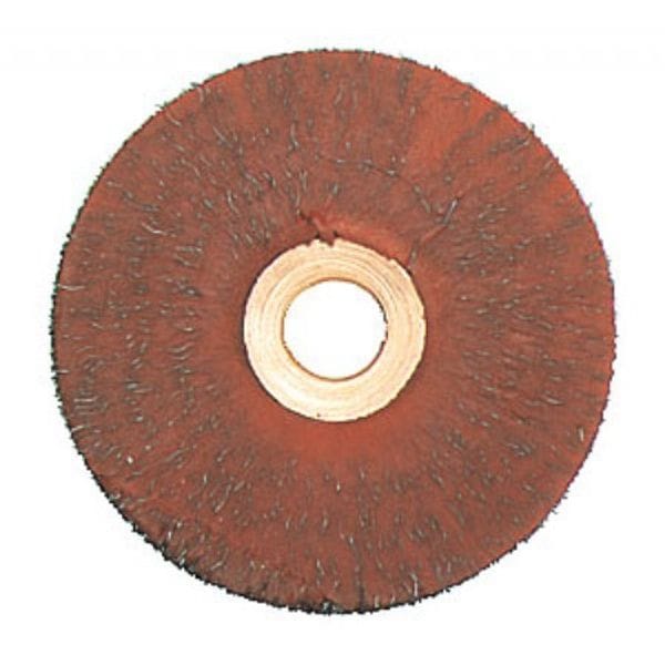 Wire Brush Rubber Bonded 75mm