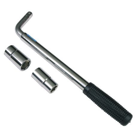 Extendable Wheel Wrench With Sockets Extendable Wheel Wrench With Sockets