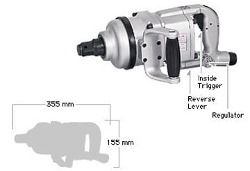 D-Handle Impact Wrench 1”