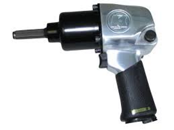 Kuani Heavy Duty Impact Wrench 1/2" Drive With 6" Extended Anvil