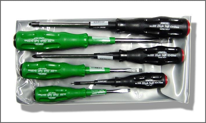 Screwdrivers Set Sunflag 6 Piece Screwdrivers Set Sunflag 6 Piece