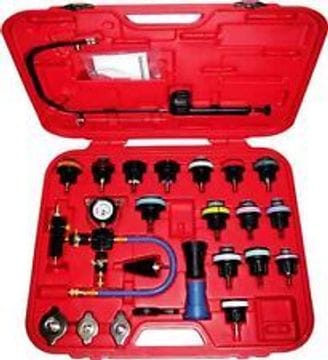 Deluxe Radiator Pressure Test Kit 27 Piece