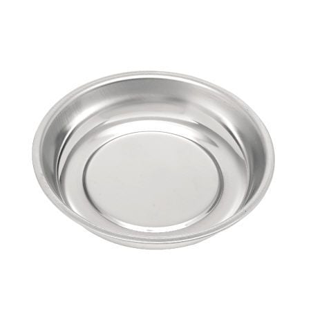 Round Magnetic Stainless Steel Tray 100mm Diameter Round Magnetic Stainless Steel Tray 100mm Diameter