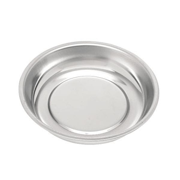 Round Magnetic Stainless Steel Tray 100mm Diameter