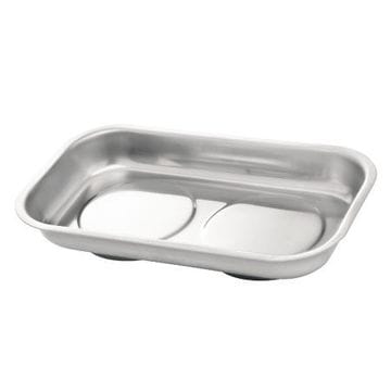 Rectangular Magnetic Stainless Steel Tray 240mm x 140mm