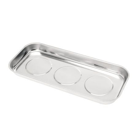 Rectangular Magnetic Stainless Steel Tray 350mm x 150mm Rectangular Magnetic Stainless Steel Tray 350mm x 150mm
