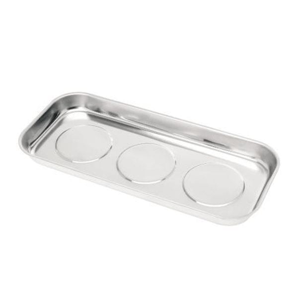 Rectangular Magnetic Stainless Steel Tray 350mm x 150mm