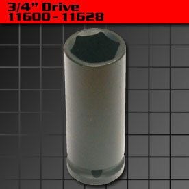 3/4" Drive Sockets Deep Metric 3/4" Drive Sockets Deep Metric