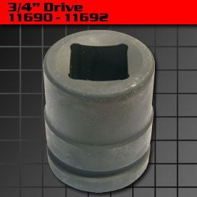 3/4" Drive Sockets Square Metric 3/4" Drive Sockets Square Metric