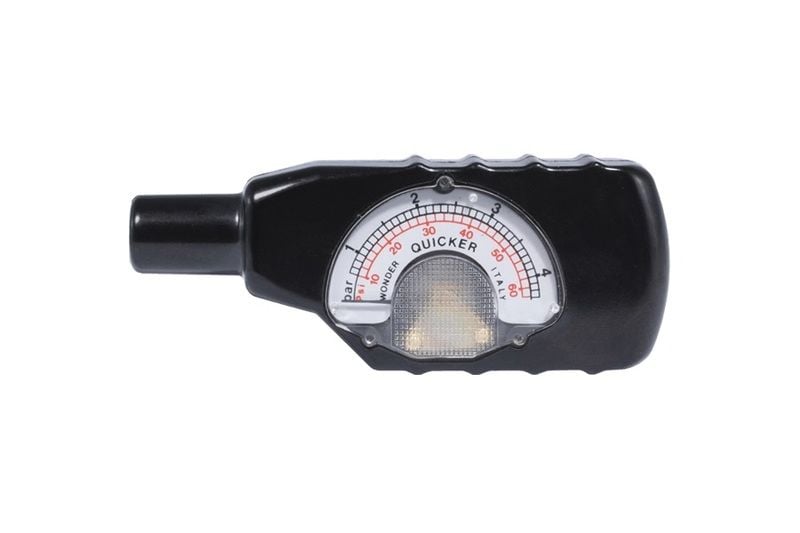 Wonder Dial Type Car/Motorcycle Tyre Pressure Gauge With Case - Made In Italy Wonder Dial Type Car/Motorcycle Tyre Pressure Gauge With Case - Made In Italy
