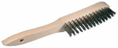 Wire Brush With Wooden Handle