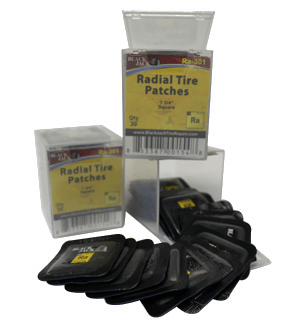 Premium Radial Tyre Repair Patch 45mm Square - Made In USA Premium Radial Tyre Repair Patch 45mm Square - Made In USA