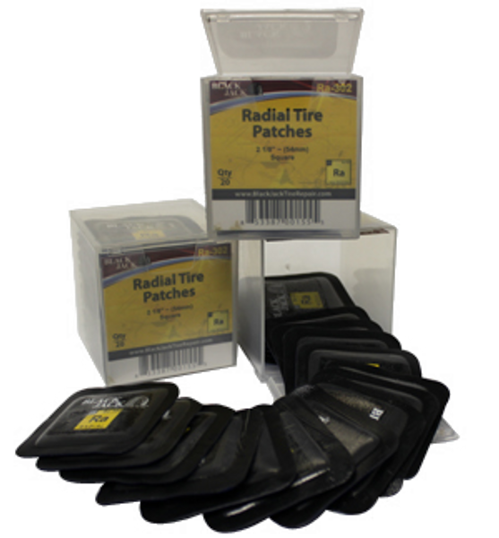 Premium Radial Tyre Repair Patch 54mm Square - Made In USA