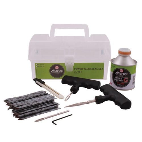 8 Piece Maruni Power Valkaseal Tyre/ Repair Kit 8 Piece Maruni Power Valkaseal Tyre/ Repair Kit