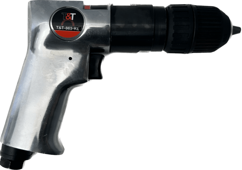 3/8" Heavy Duty Reversible Pneumatic Air Drill 3/8" Heavy Duty Reversible Pneumatic Air Drill