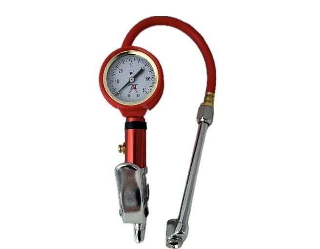 Tyre inflator/Deflator with Chuck & Dial Head Gauge 0-60psi Tyre inflator/Deflator with Chuck & Dial Head Gauge 0-60psi