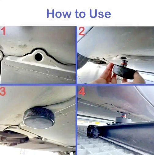 Tesla Rubber Lift Pad