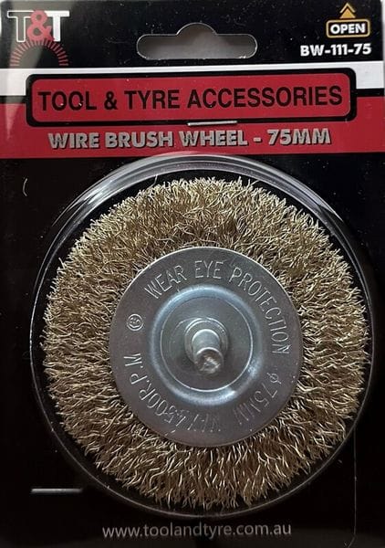 T&T Wire Wheel Brush 75mm