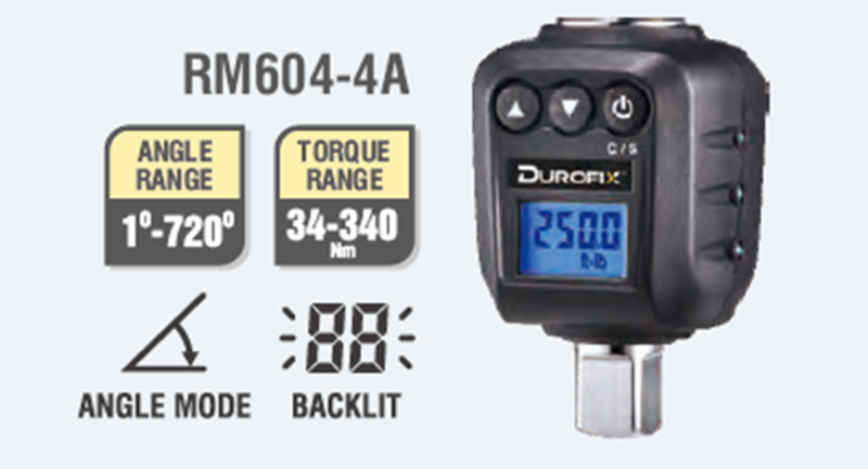 DUROFIX Torque Adaptor 1/2" Drive Digital 17-340NM