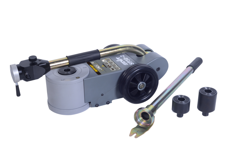Snit Pneumatic Hydraulic Jack 2 Stage 30T/15T Fold Up Handle
