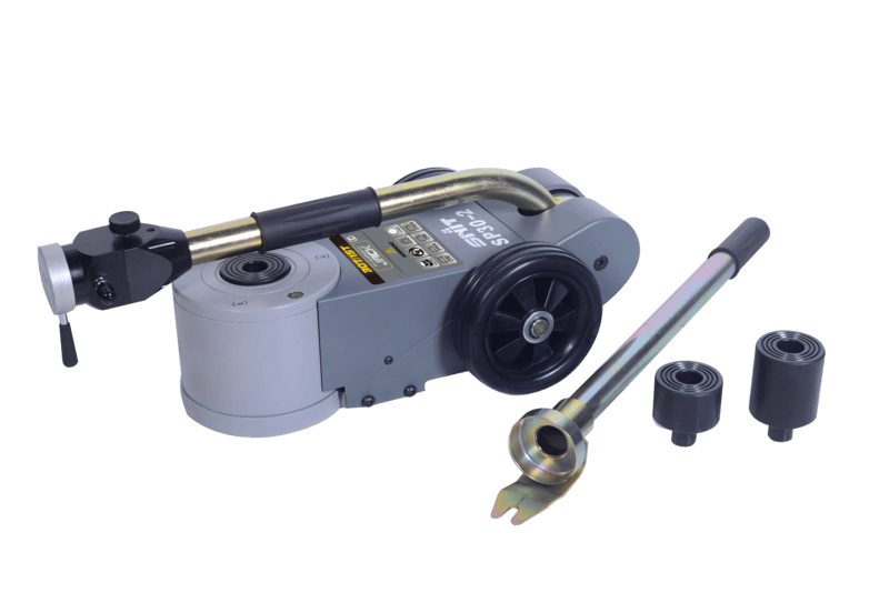 Snit 2-Stage Pneumatic Hydraulic Jack – 30T / 15T – Fold-Up Handle Snit 2-Stage Pneumatic Hydraulic Jack – 30T / 15T – Fold-Up Handle