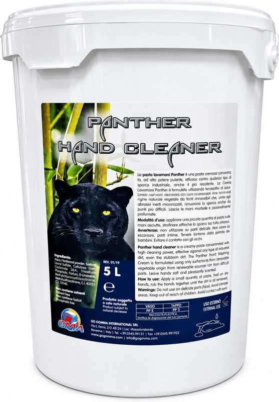 Power Panther Industrial Grade Hand Cleaner 5 Litre Fragrance free - Made in Italy