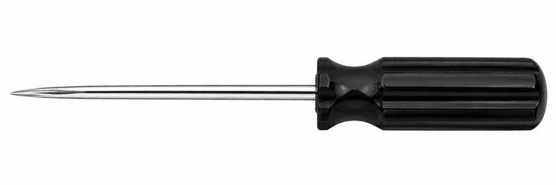 Heavy Duty Tyre Repair Awl &ndash; 4&frac12;" Blade with Black Handle