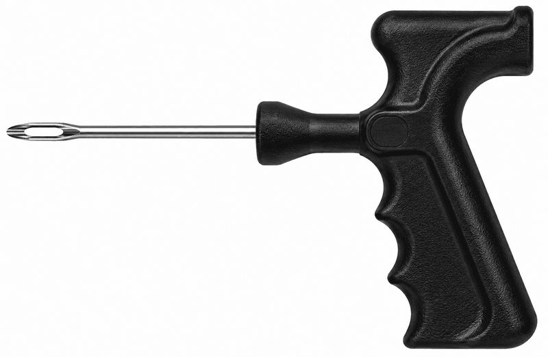 Tyre Repair Plug Needle &ndash; Closed Eye Pistol Grip Insertion Tool