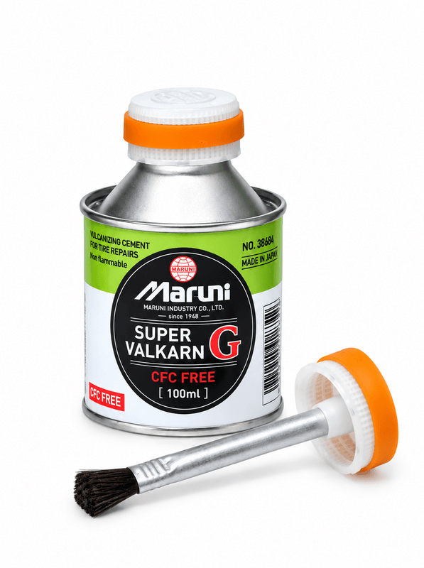 Maruni Super Valkarn G Vulcanising Cement – Professional Tube Repair Cement – 100ml Maruni Super Valkarn G Vulcanising Cement – Professional Tube Repair Cement – 100ml