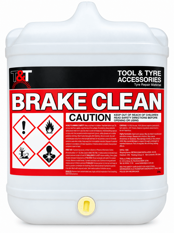 Professional Brake Cleaner 20 Litre– Australian Made Professional Brake Cleaner 20 Litre– Australian Made