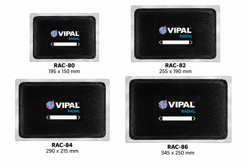 VIPAL RAC Radial Tyre Repair Patches – Tractor VIPAL RAC Radial Tyre Repair Patches – Tractor