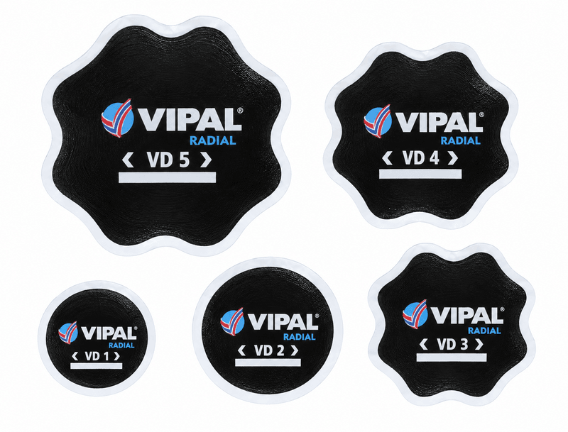 VIPAL VD & VDL Bias Ply Tyre Repair Patches