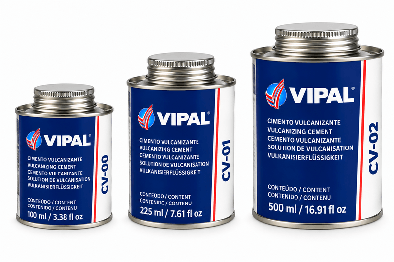 VIPAL Vulcanising Cement &ndash; Chemical Cure Tyre Repair Cement
