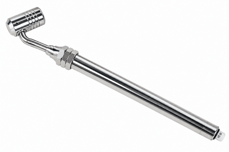 Large Bore Tyre Pressure Gauge &ndash; Swivel Head &ndash; 10&ndash;150 PSI