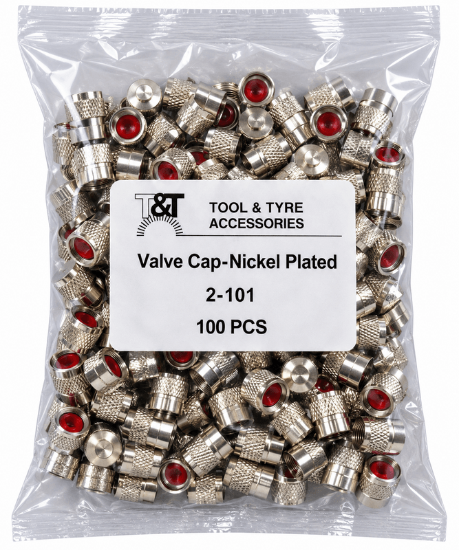 Metal Tyre Valve Caps – Positive Seal – Bag of 100 Metal Tyre Valve Caps – Positive Seal – Bag of 100