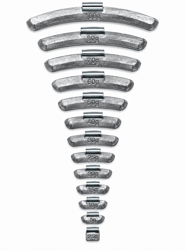 Steel Rim Clip On Wheel Weights