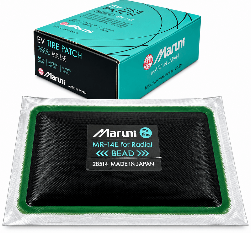 10 x Maruni EV Radial Tyre Repair Patches for Electric Vehicles (MR-14E) &ndash; Made in Japan