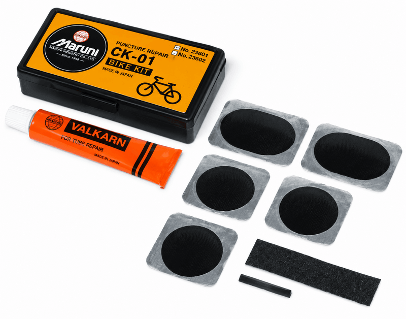 9 Piece Maruni Bicycle/Bike Inner Tube Puncture Repair Kit – Made in Japan 9 Piece Maruni Bicycle/Bike Inner Tube Puncture Repair Kit – Made in Japan