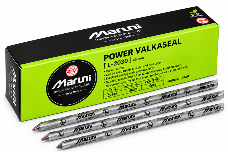 30 x Maruni 200mm Power Valkaseal Tubeless Tyre Repair Plugs / Strings (LP-2030) – Made in Japan 30 x Maruni 200mm Power Valkaseal Tubeless Tyre Repair Plugs / Strings (LP-2030) – Made in Japan